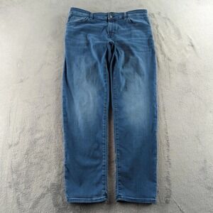 Boss Soft Motion RE.MAINE Jeans Mens 34x30* Blue Straight Stretch Denim Pants